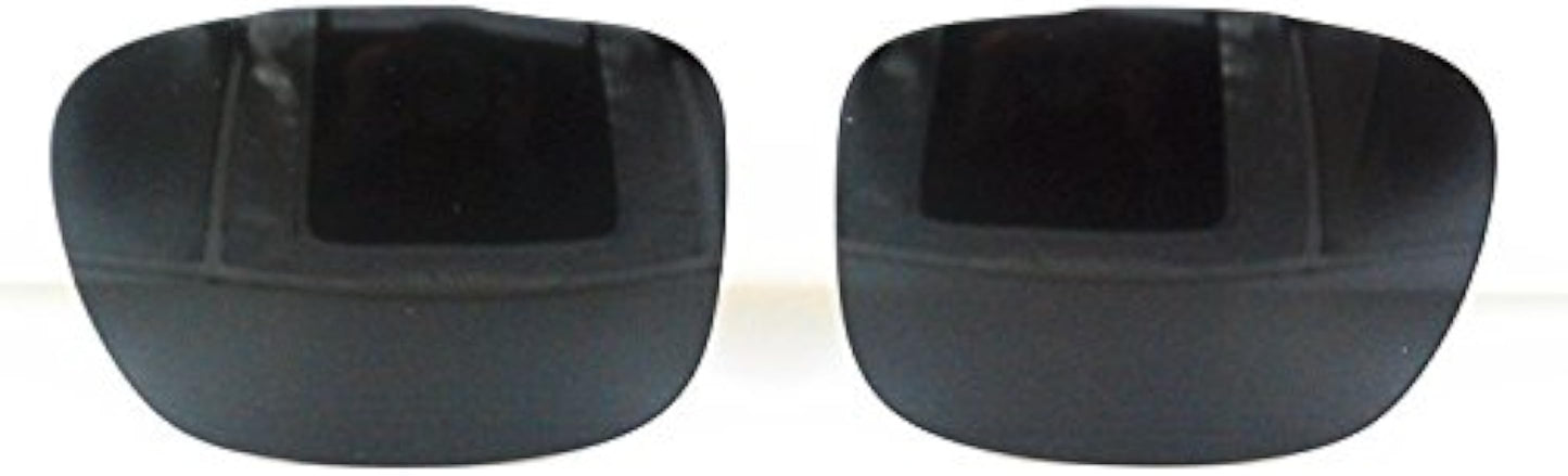 NicelyFit Polarized Replacement Lenses for Oakley Two Face Sunglasses Glass Frame (Black)