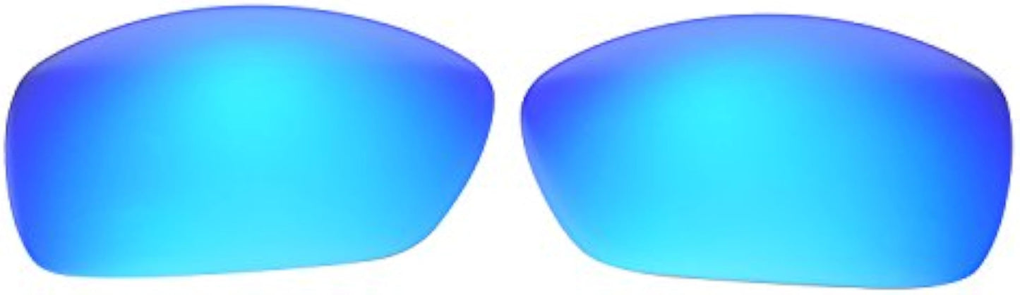 NicelyFit Polarized Replacement Lenses for Oakley Hijinx Sunglasses (Ice Blue Mirror)