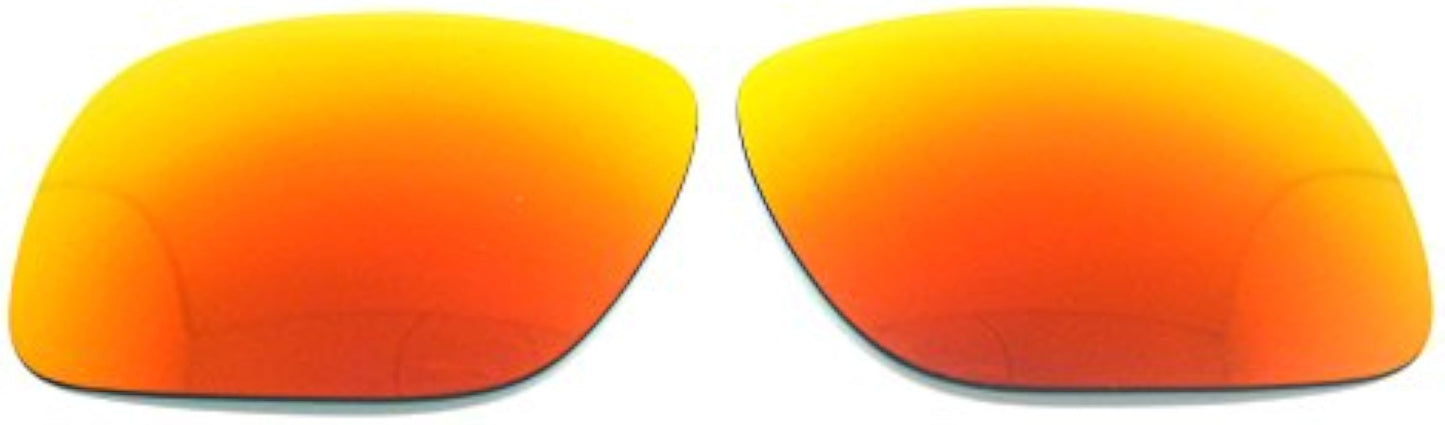 NicelyFit Polarized Replacement Lenses for Oakley Holbrook Sunglasses (Fire Red Mirror)