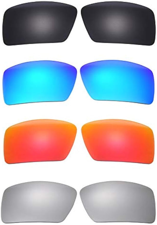 NicelyFit 4 Pairs Polarized Replacement Lenses for Oakley Eyepatch 2 Sunglasses