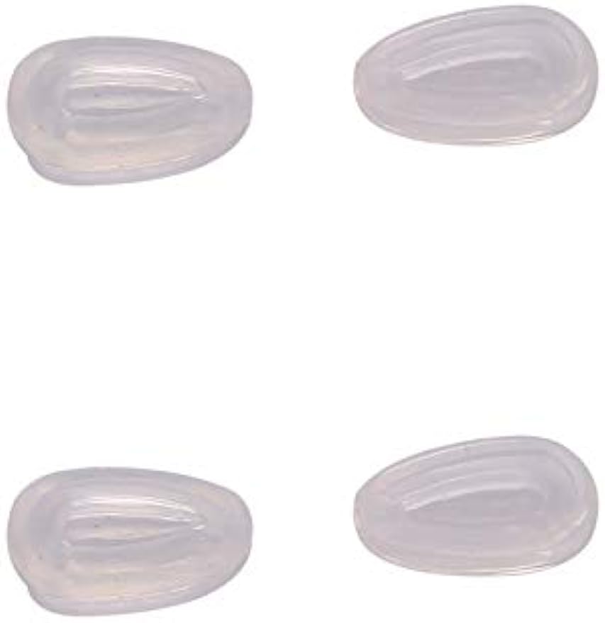 NicelyFit Clear Nose Pads for Oakley Eyeglass Frames Keel Tincan Tinfoil Tailpin Caveat Feedback Holbrook Metal Tailback etc