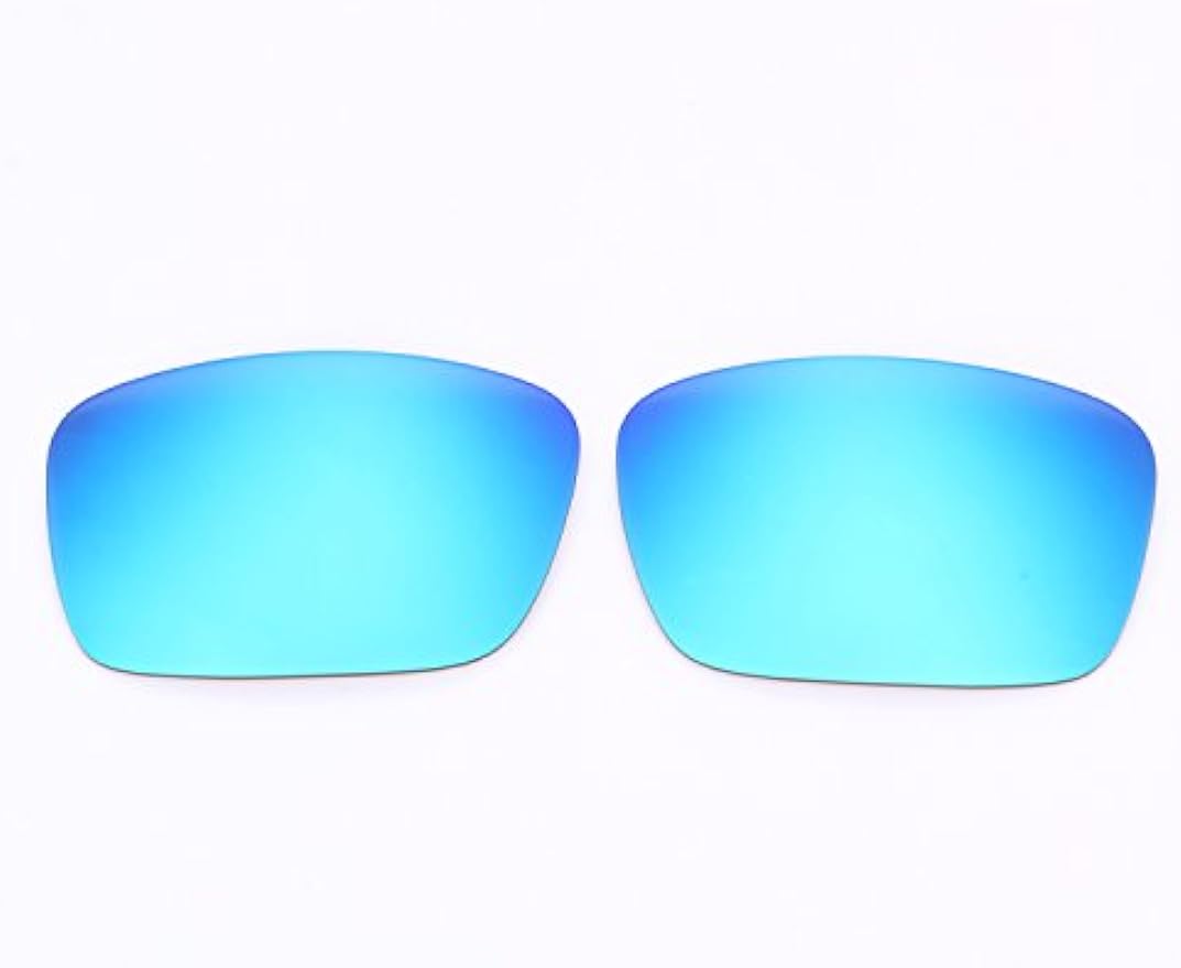 NicelyFit Polarized Replacement Lenses for Oakley Fuel Cell Sunglasses (Ice Blue Mirror)