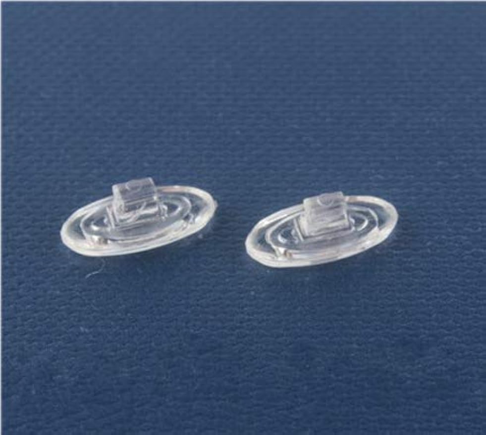 NicelyFit Clear Silicon Rubber Nose Pads for Oakley Glass Frames OX5079 OX5038 OX5066 OX5088 OX3102 OX5040 OX5042 etc.