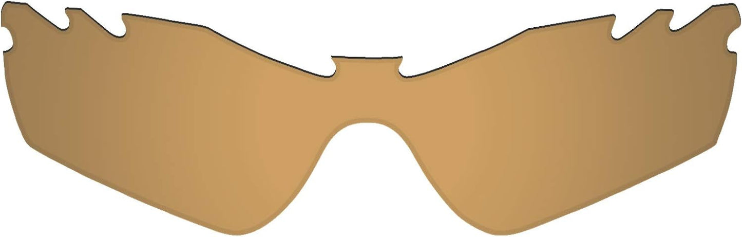 Flugger Replacement Lenses for Oakley Radar Path Vented Sunglass - Polarized Bronze Gold