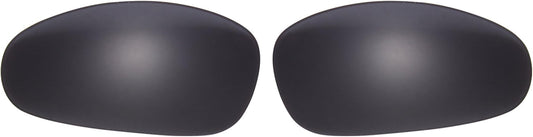 NicelyFit Polarized Replacement Lenses for Oakley Juliet Sunglasses Glass Frame (Black)