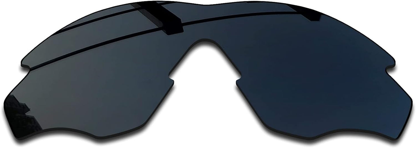 SEEABLE Premium Polarized Replacement Lenses for Oakley M2 Frame OO9212 Sunglasses - Dark Black