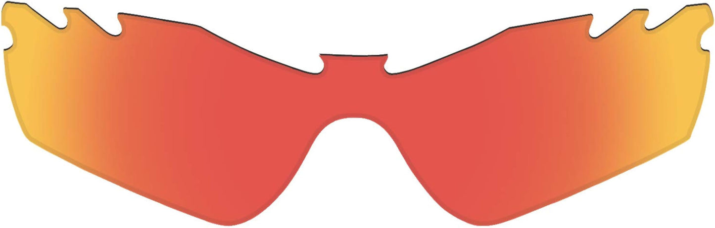 Flugger Replacement Lenses for Oakley Radar Path Vented Sunglass - Polarized Red