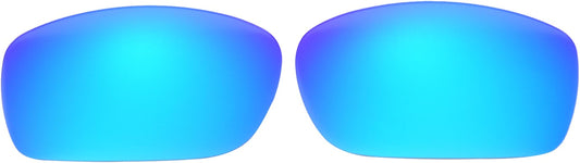 NicelyFit Polarized Replacement Lenses for Oakley Fives Squared Sunglasses (Ice Blue Mirror)