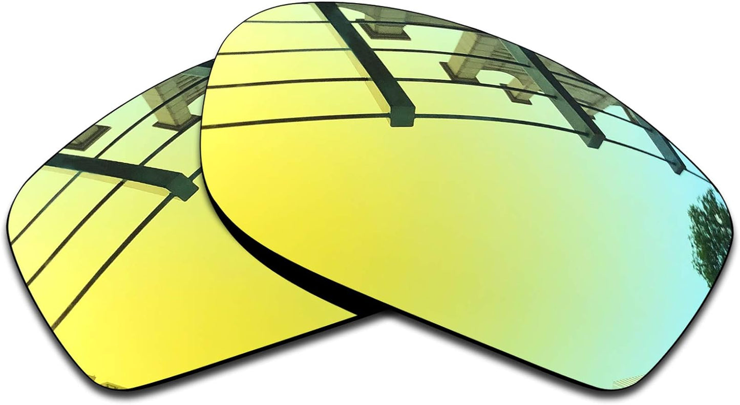 SEEABLE Premium Polarized Mirror Replacement Lenses & Nose Piece for Oakley Fives Squared Sunglasses