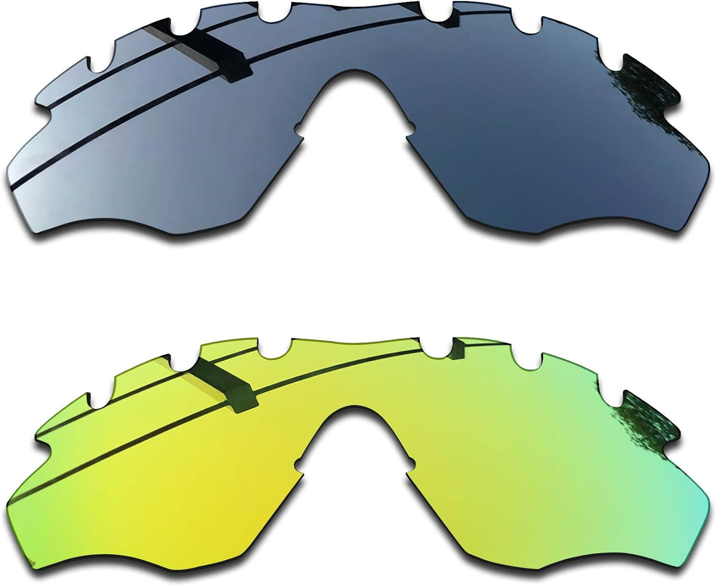 SEEABLE Premium Polarized Mirror Replacement Lenses for Oakley M2 Frame Vented OO9212 sunglasses