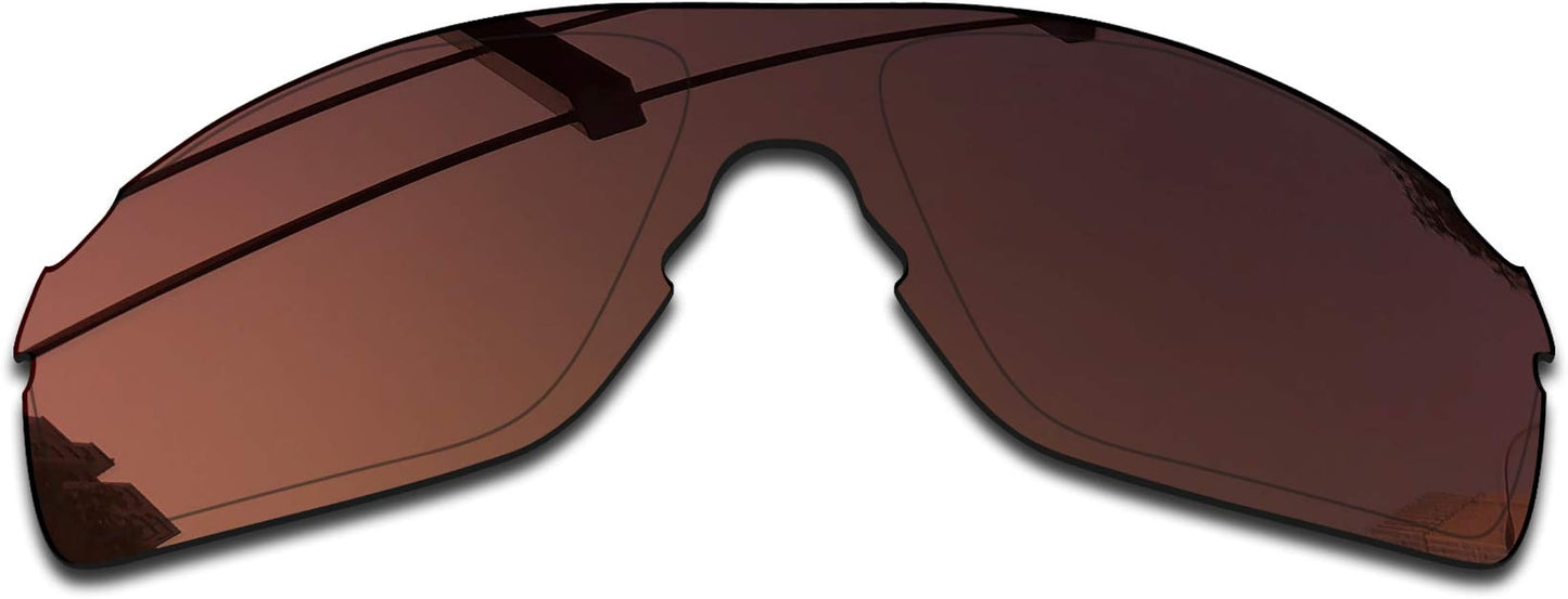 SEEABLE Premium Polarized Replacement Lenses for Oakley EV Zero Pitch OO9383 Sunglasses - Brown