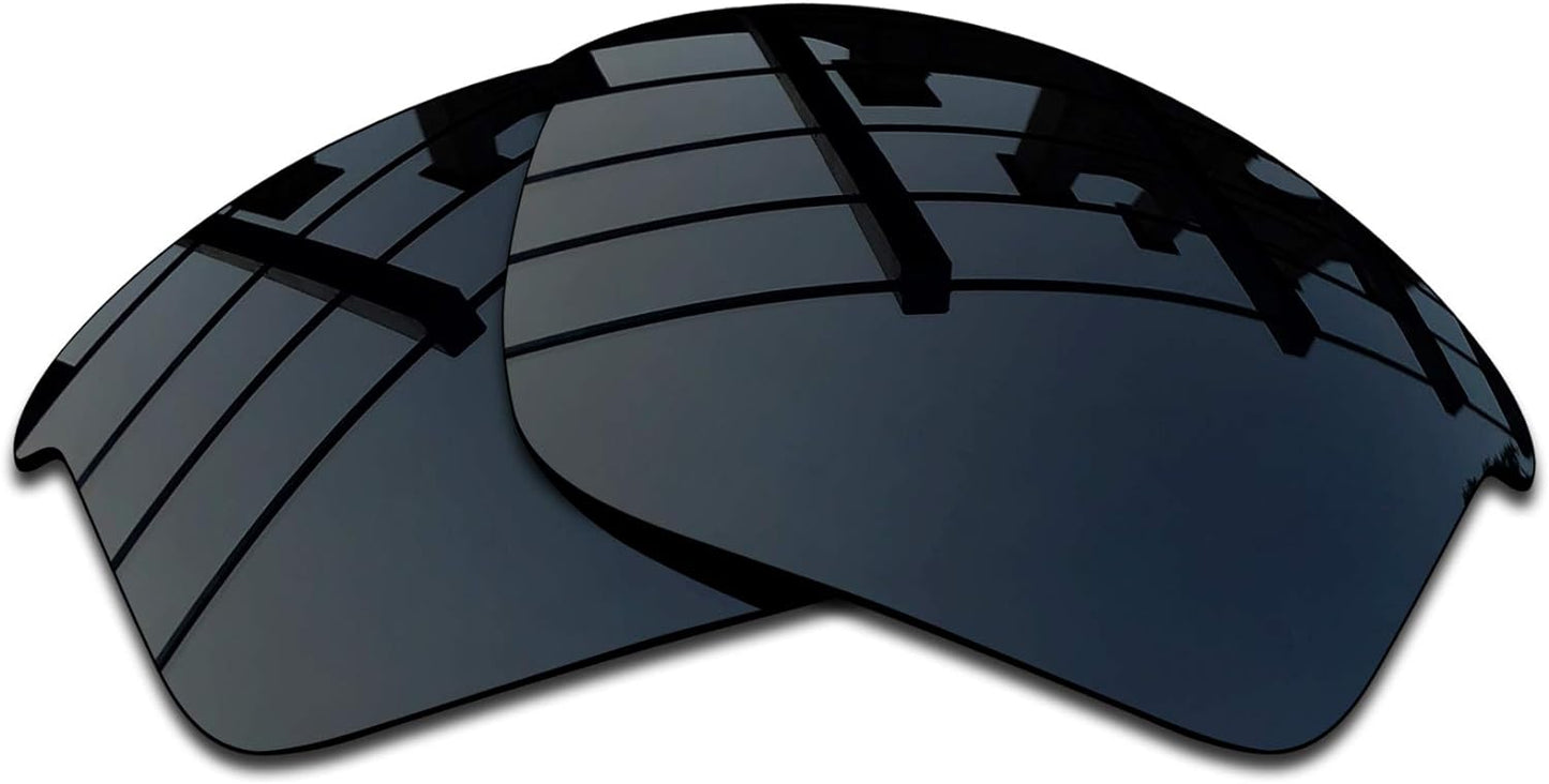 SEEABLE Premium Polarized Mirror Replacement Lenses & Nose Piece for Oakley Flak Jacket Sunglasses