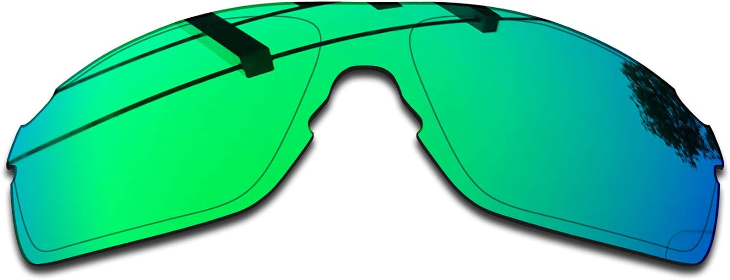 SEEABLE Premium Polarized Mirror Replacement Lenses for Oakley EV Zero Pitch OO9383 Sunglasses - Jade Mirror