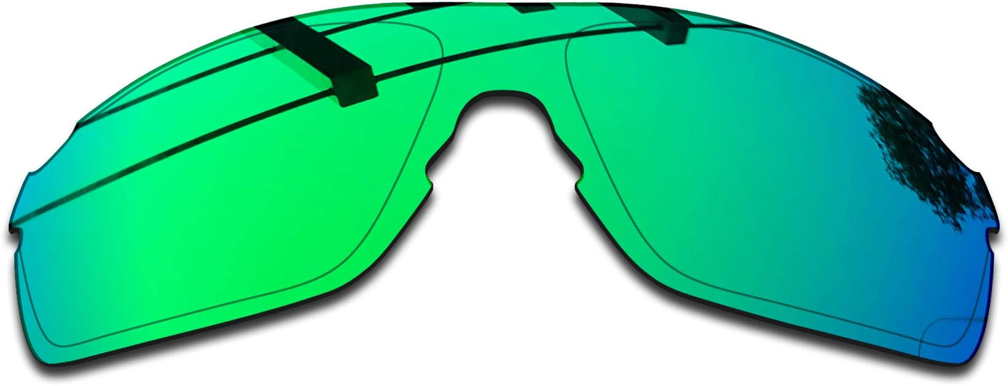 SEEABLE Premium Polarized Mirror Replacement Lenses for Oakley EV Zero Pitch OO9383 Sunglasses - Jade Mirror