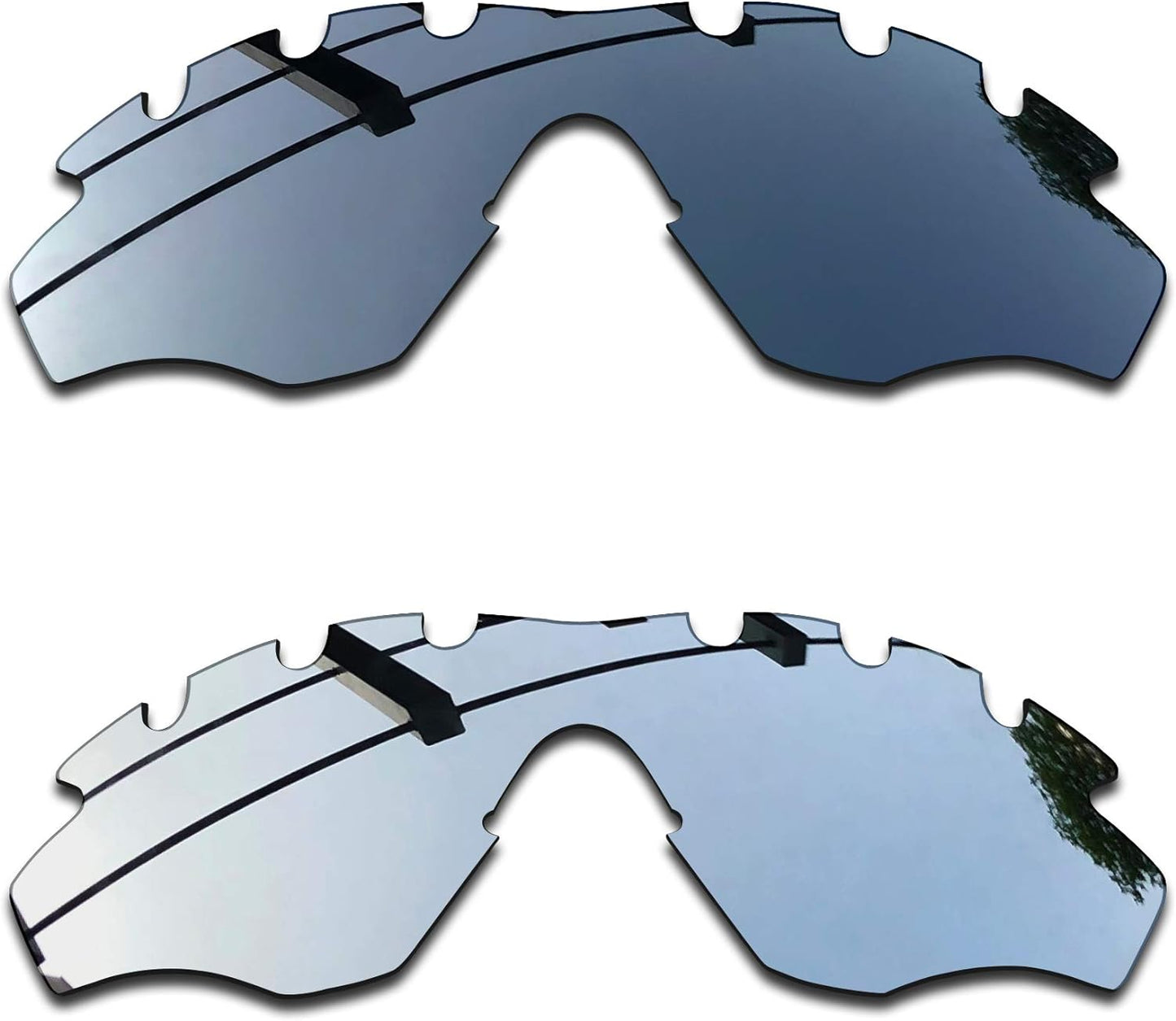 SEEABLE Premium Polarized Mirror Replacement Lenses for Oakley M2 Frame Vented OO9212 sunglasses