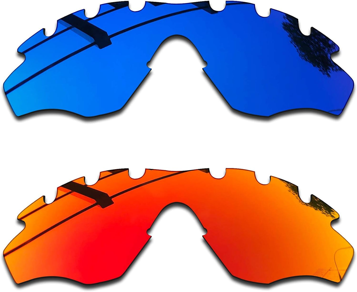 SEEABLE Premium Polarized Mirror Replacement Lenses for Oakley M2 Frame Vented OO9212 sunglasses