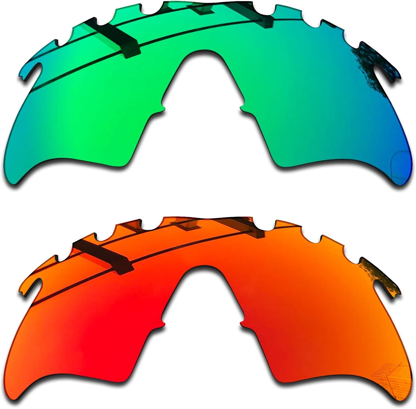 SEEABLE Premium Polarized Mirror Replacement Lenses for Oakley M Frame Heater Vented Sunglasses