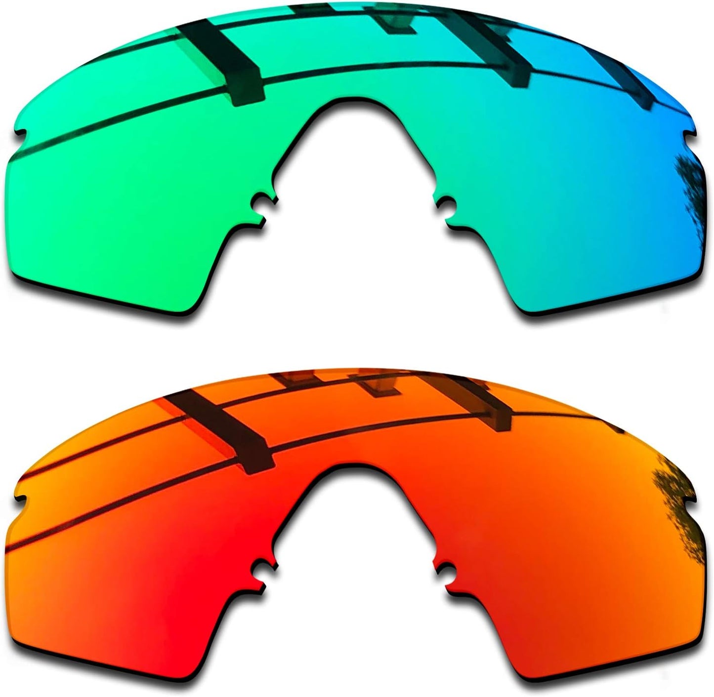 SEEABLE Premium Polarized Mirror Replacement Lenses for Oakley RazorBlades New Sunglasses