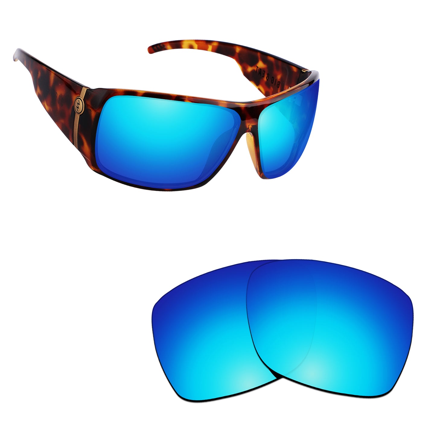 Hawkry Polarized Replacement Lens for-Electric Big Beat Sunglass-Options