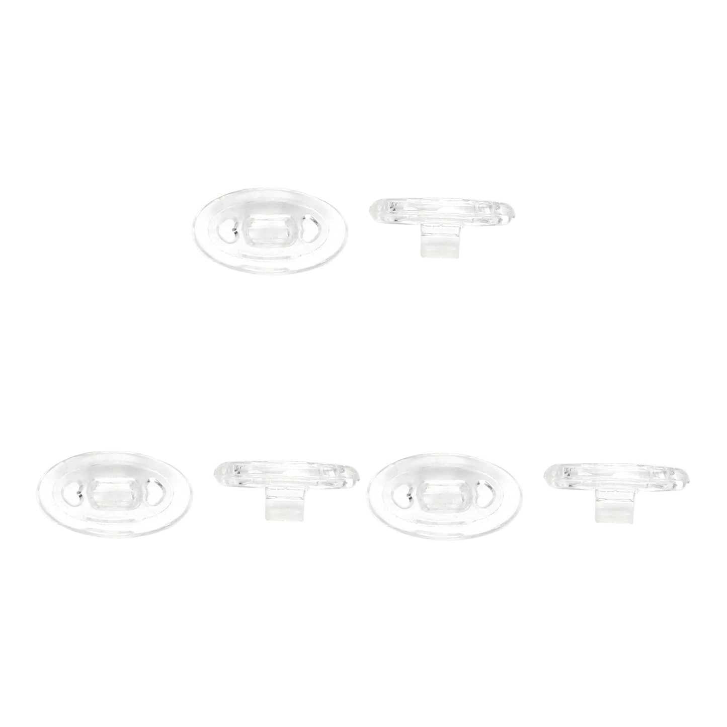 Hawkry Replacement Rubber Nosepads & Nosepieces for-Oakley Spike - OPT