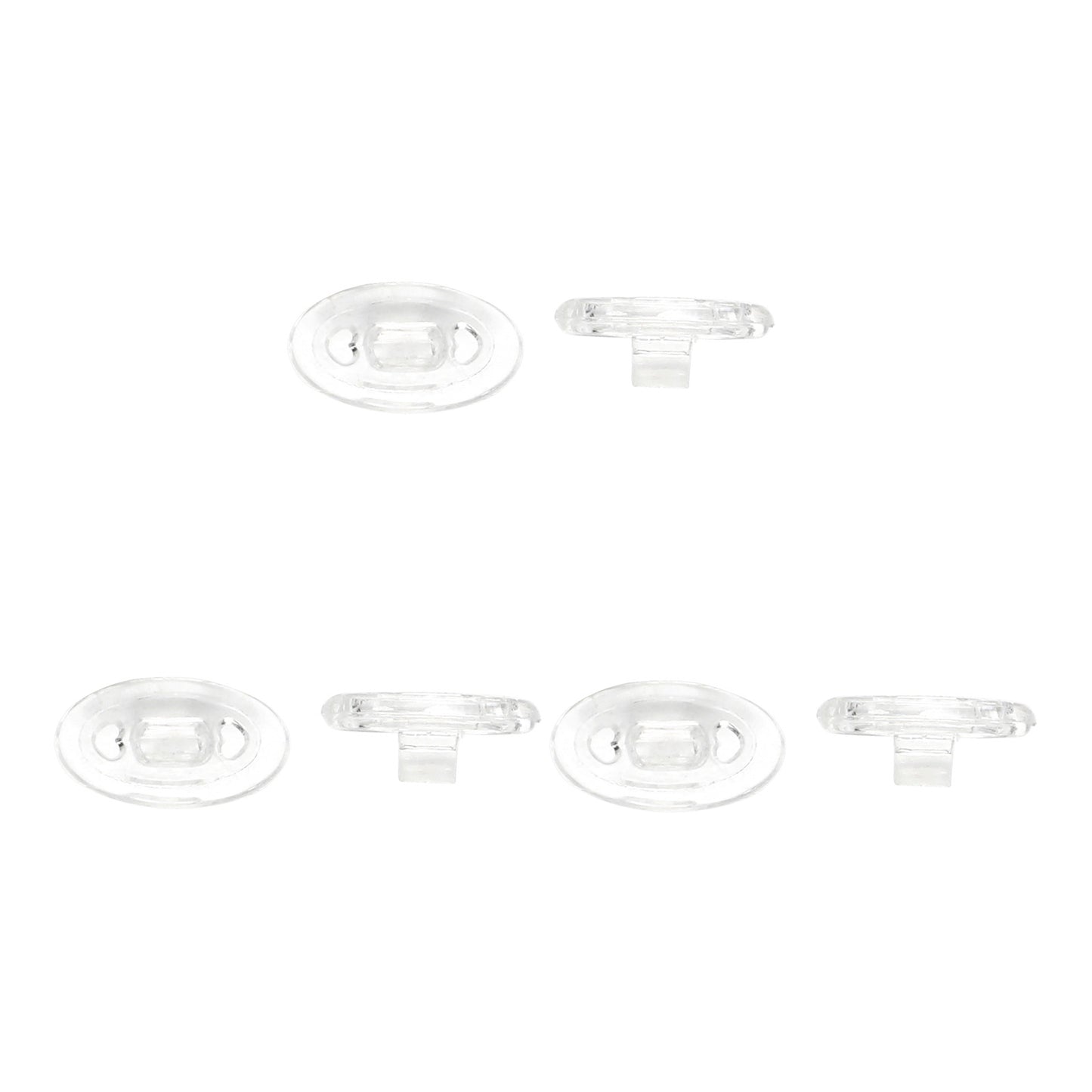 Hawkry Replacement Rubber Nosepads & Nosepieces for-Oakley Inmate - OPT