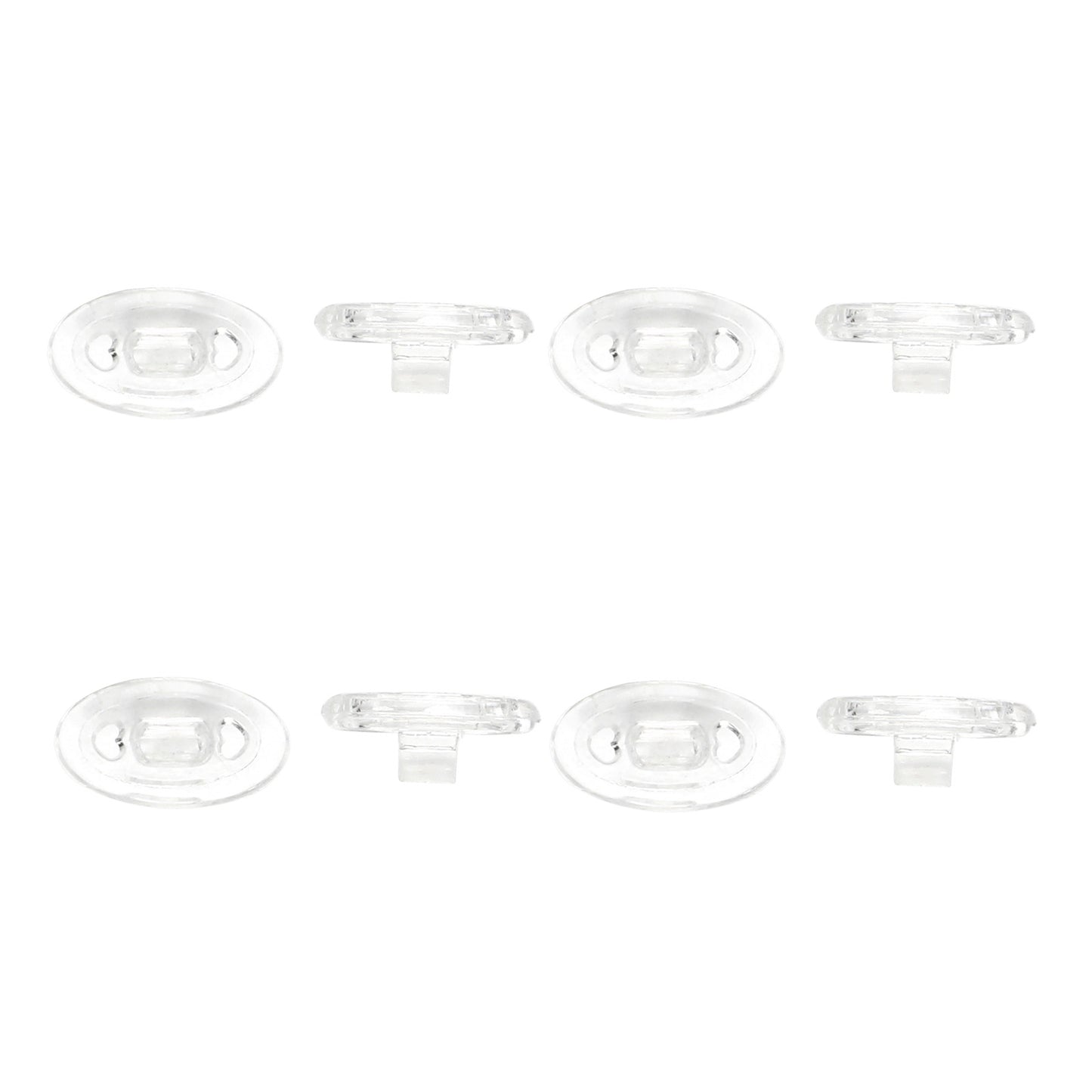 Hawkry Replacement Rubber Nosepads & Nosepieces for-Oakley Square Whisker - OPT