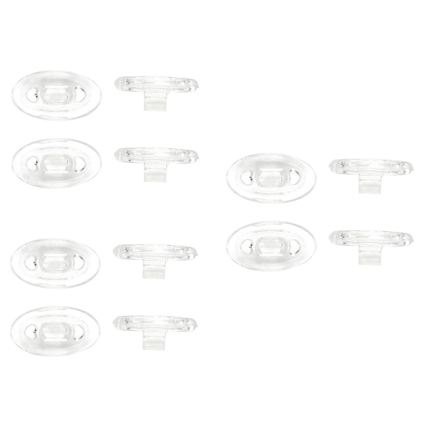 Hawkry Replacement Rubber Nosepads & Nosepieces for-Oakley Felon - OPT