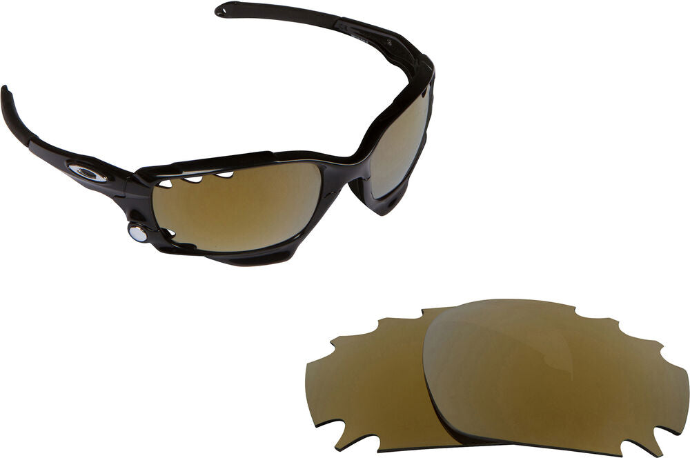 LenSwitch Replacement Lenses for Oakley Jawbone Vented Gold Mirror