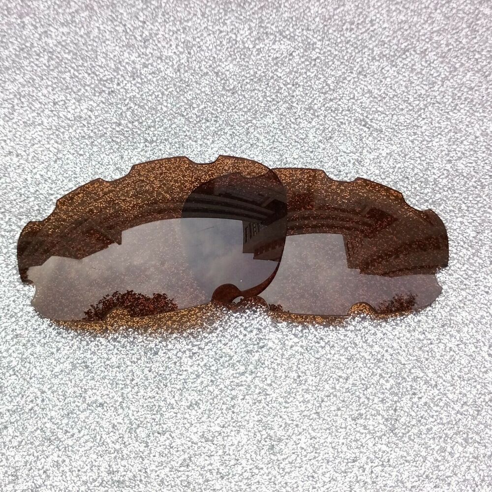 Brown Polarized Replacement Lens For-Oakley Split Jacket Vented Sunglass OO9099