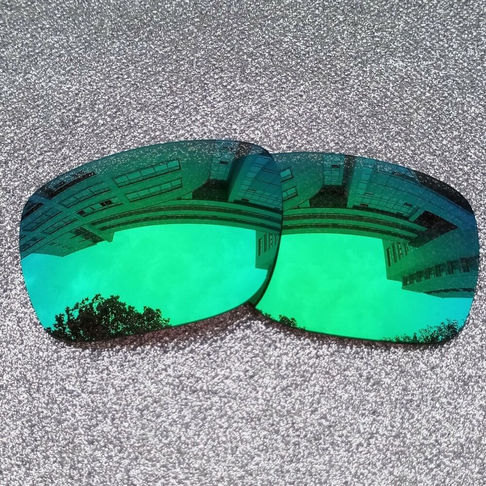 Green Polarized Replacement Lenses For-Oakley Sliver Sunglass OO9262