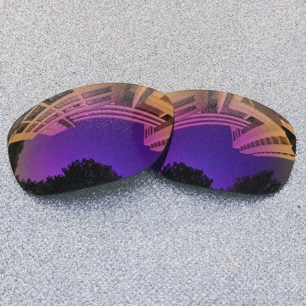 Purple Polarized Replacement Lenses For-Oakley Pit Bull Sunglass OO9127