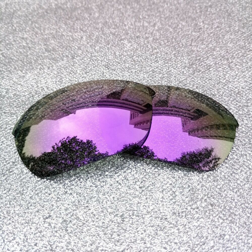 Purple Polarized Replacement Lenses For-Oakley Half Jacket Sunglass