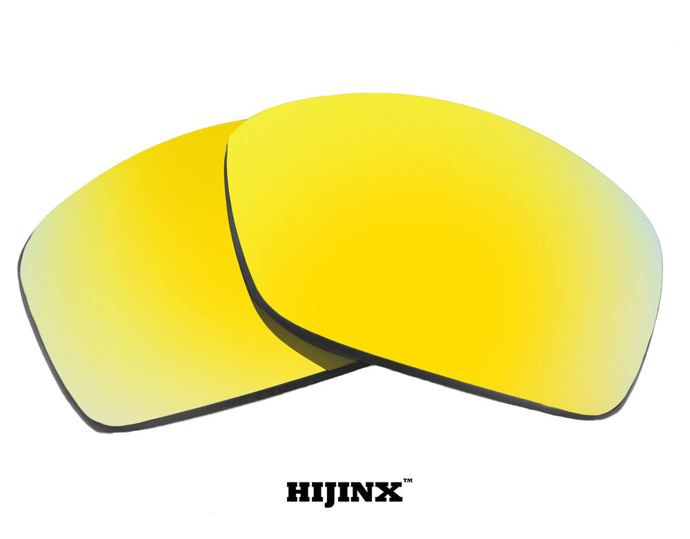 LenSwitch Polarized Replacement Lenses for Oakley Hijinx Sunglasses Gold