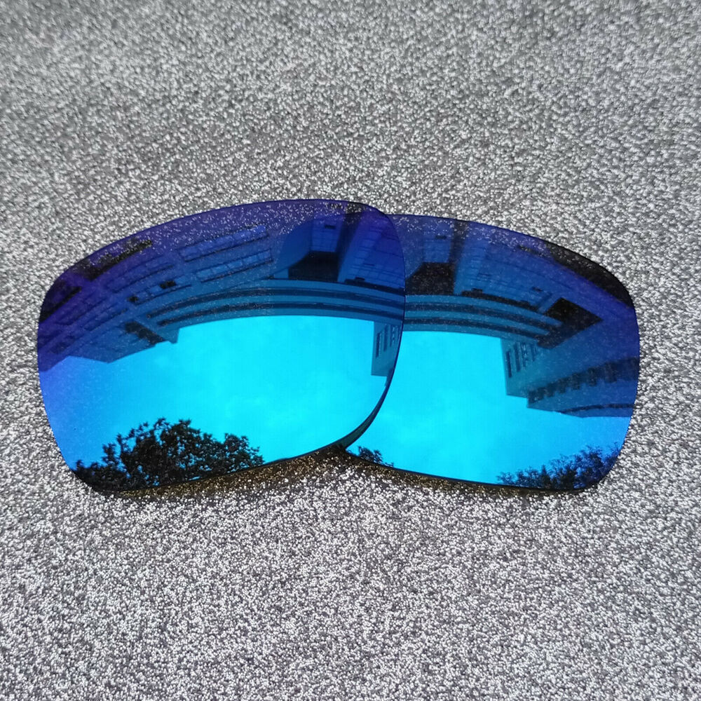 2 Sets Ice Blue Polarized Replacement Lenses For-Oakley Jupiter Squared Sunglass