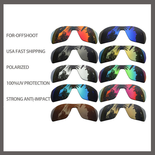 US Replacement Polarized Lenses for-Oakley Offshoot OO9190 Sunglass Anti scratch