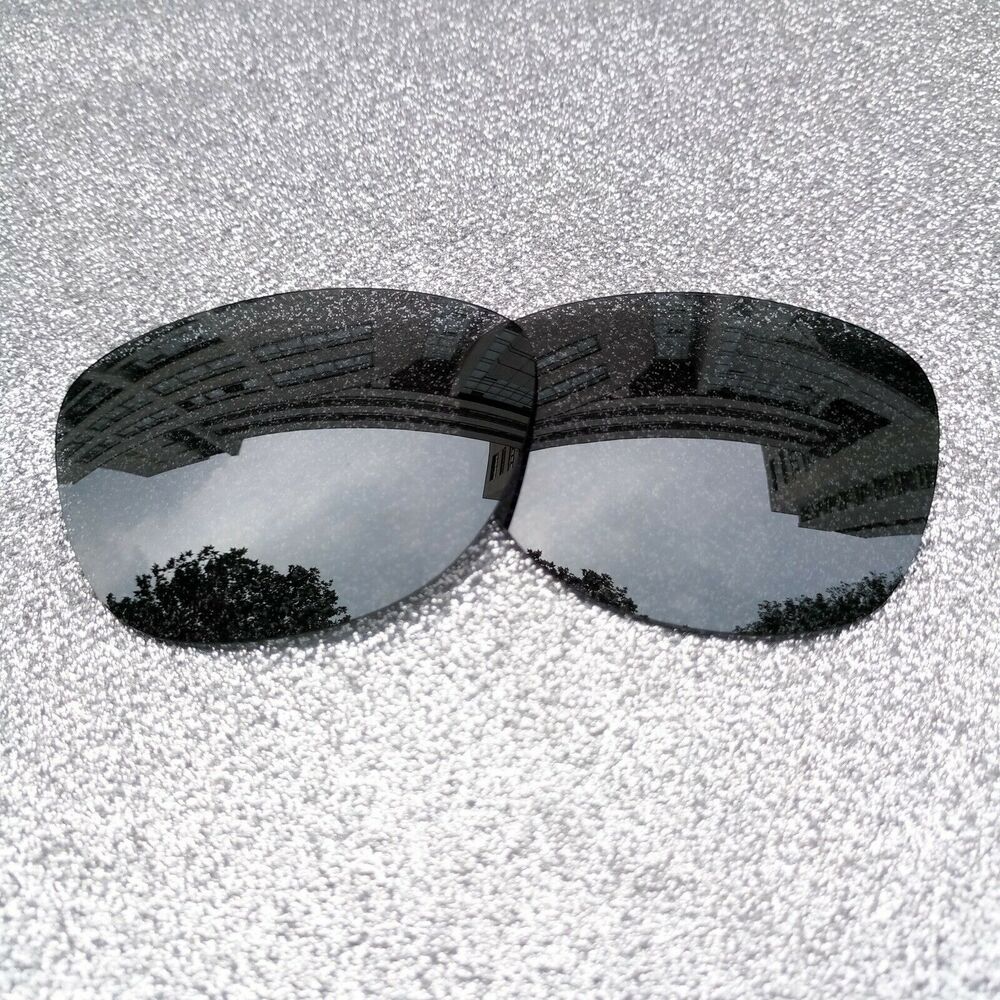 Black Polarized Replacement Lenses For-Oakley Jupiter Sunglass 2 Pairs