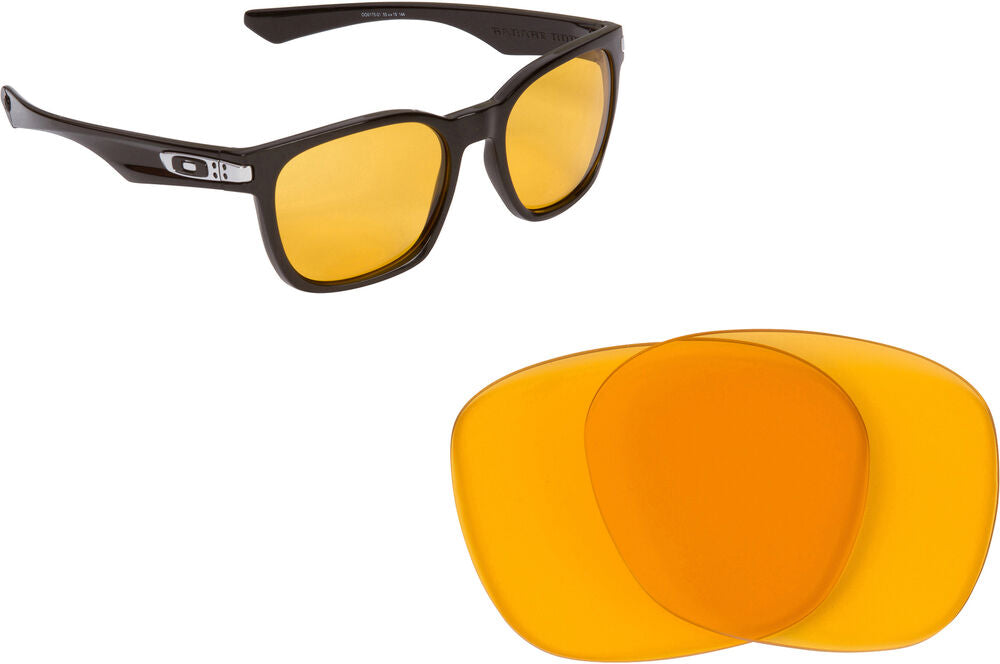 LenSwitch Polarized Replacement Lenses for Oakley Garage Rock Sunglasses Yellow