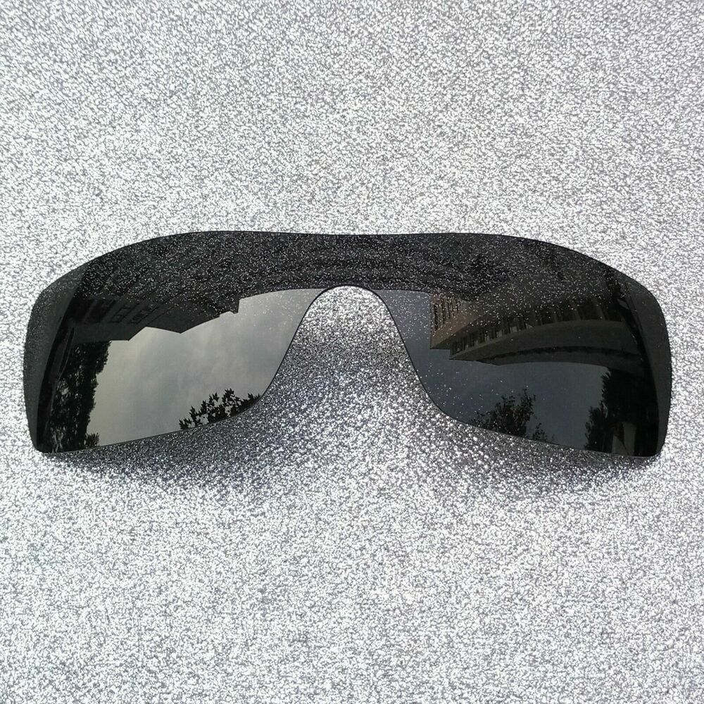 Black Polarized Replacement Lenses For-Oakley Batwolf Frame OO9101