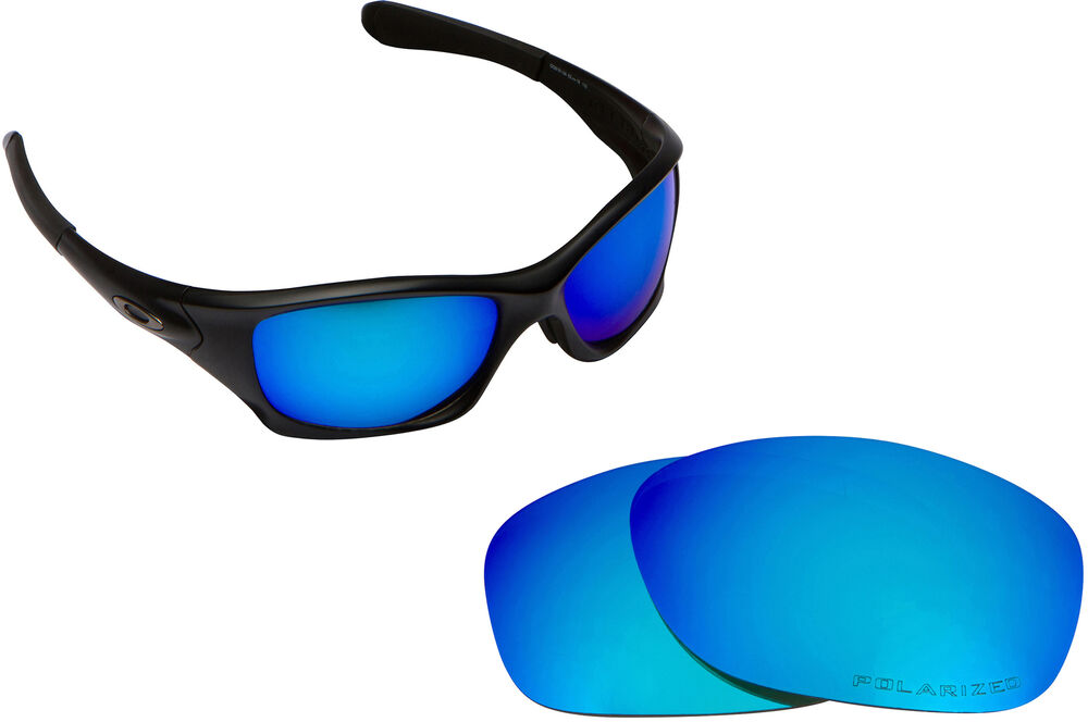 LenSwitch Polarized Replacement Lenses for Oakley Pit Bull Sunglasses Blue