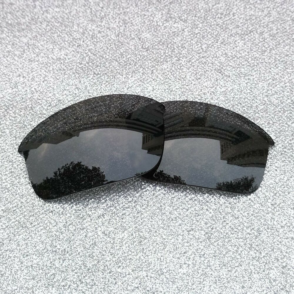 Black Polarized Replacement Lenses For-Oakley Half Jacket 2.0 XL Sunglass OO9154