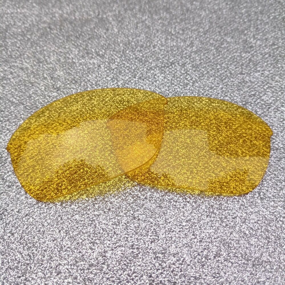 Yellow Non-Polarized Replacement Lenses For-Oakley Half Jacket Sunglass