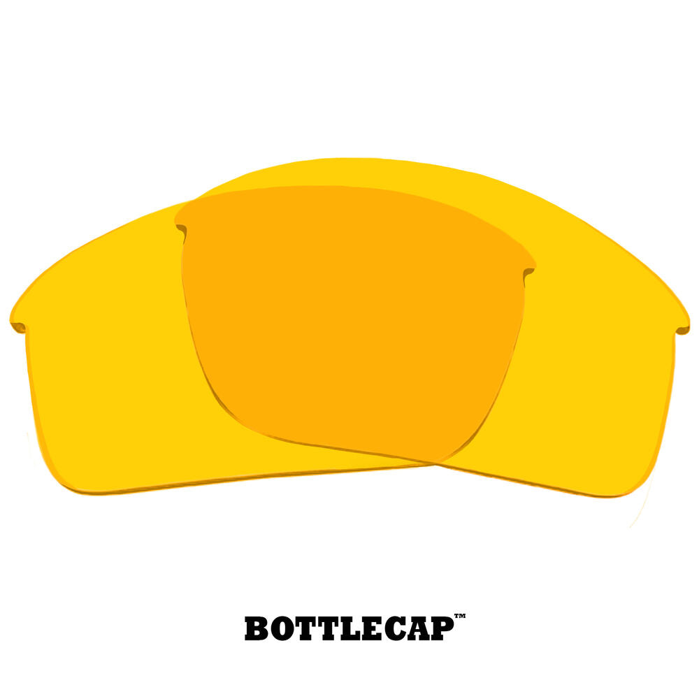 LenSwitch Replacement Lenses for Oakley Bottlecap Sunglasses Yellow