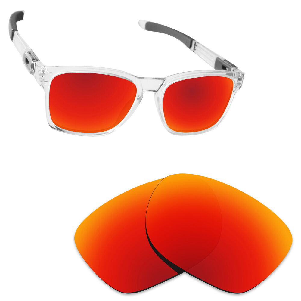 Hawkry Polarized Replacement Lenses for-Oakley Catalyst Sunglass Orange Red