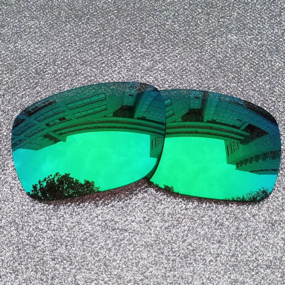 Green Polarized Replacement Lenses For-Oakley Fuel Cell Sunglass OO9096