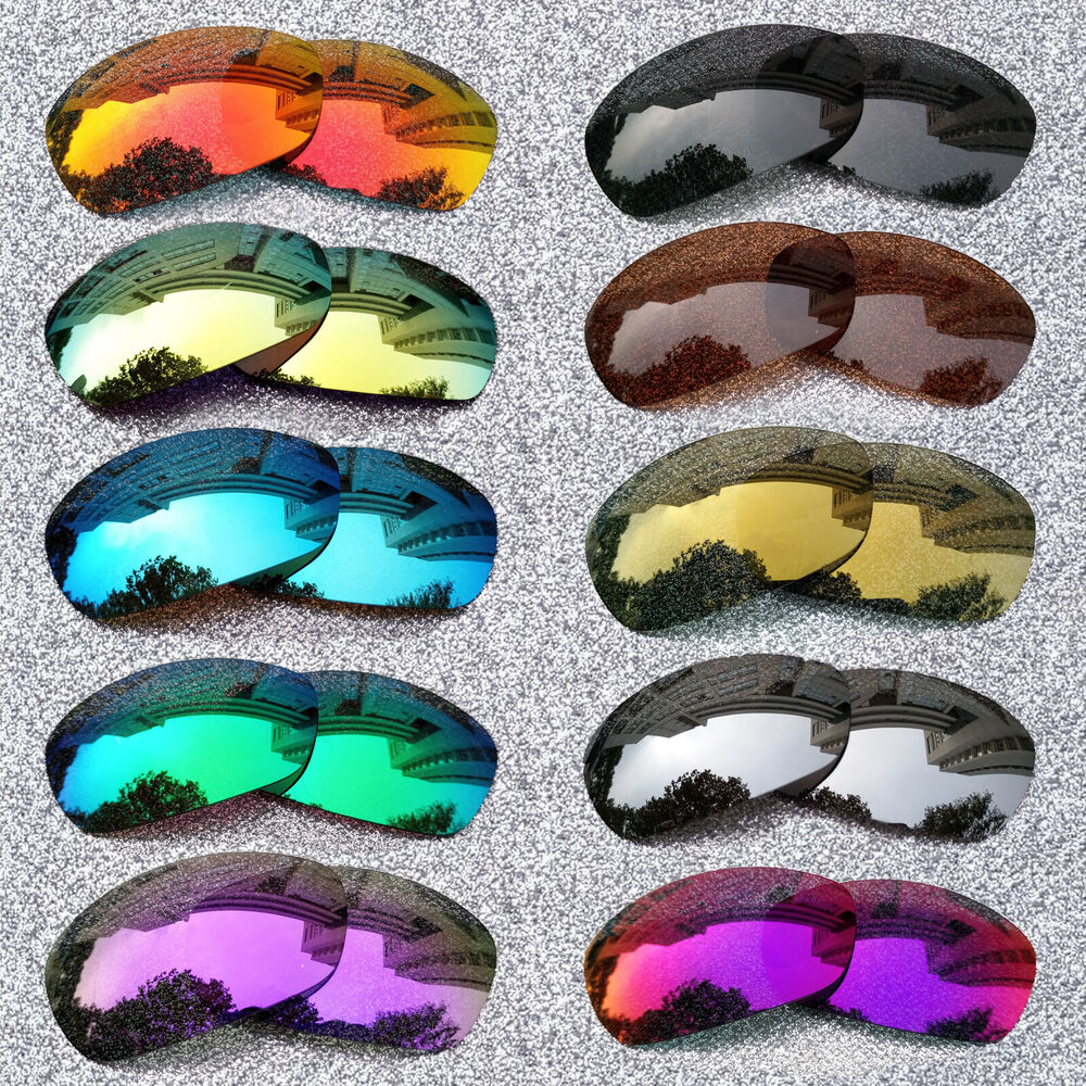 ExpressReplacement Polarized Lenses For-Oakley Split Jacket Sunglasses OO9099