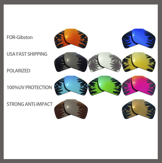 US Replacement Polarized Lenses for-Oakley Gibston OO9449 Anti Scratch