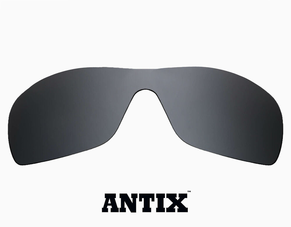 LenSwitch Replacement Lenses for Oakley Antix Sunglasses Dark Black Iridium