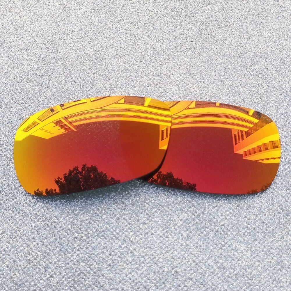 Fire Red Polarized Replacement Lenses For-Oakley Crosshair 2.0 Sunglass OO4044