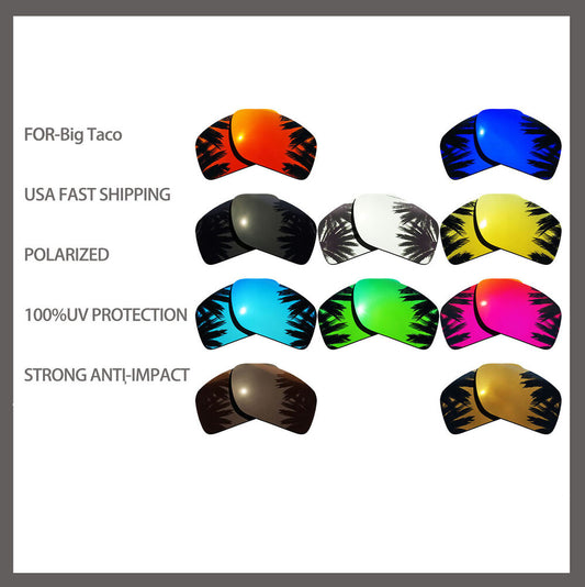 US Replacement Polarized Lenses for-Oakley Big Taco OO9173 Anti Scratch