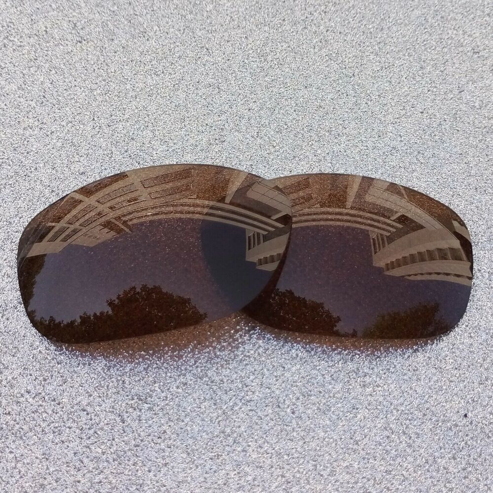 Brown Polarized Replacement Lenses For-Oakley Pit Bull Sunglass OO9127